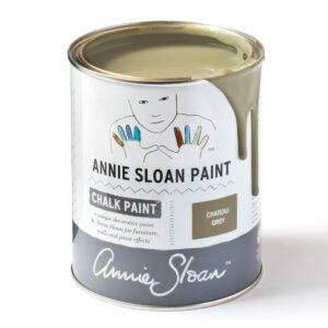 Annie Sloan Chalk Paint can labeled Chateau Grey