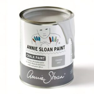 A can of Annie Sloan Chalk Paint with a simple, elegant label design.